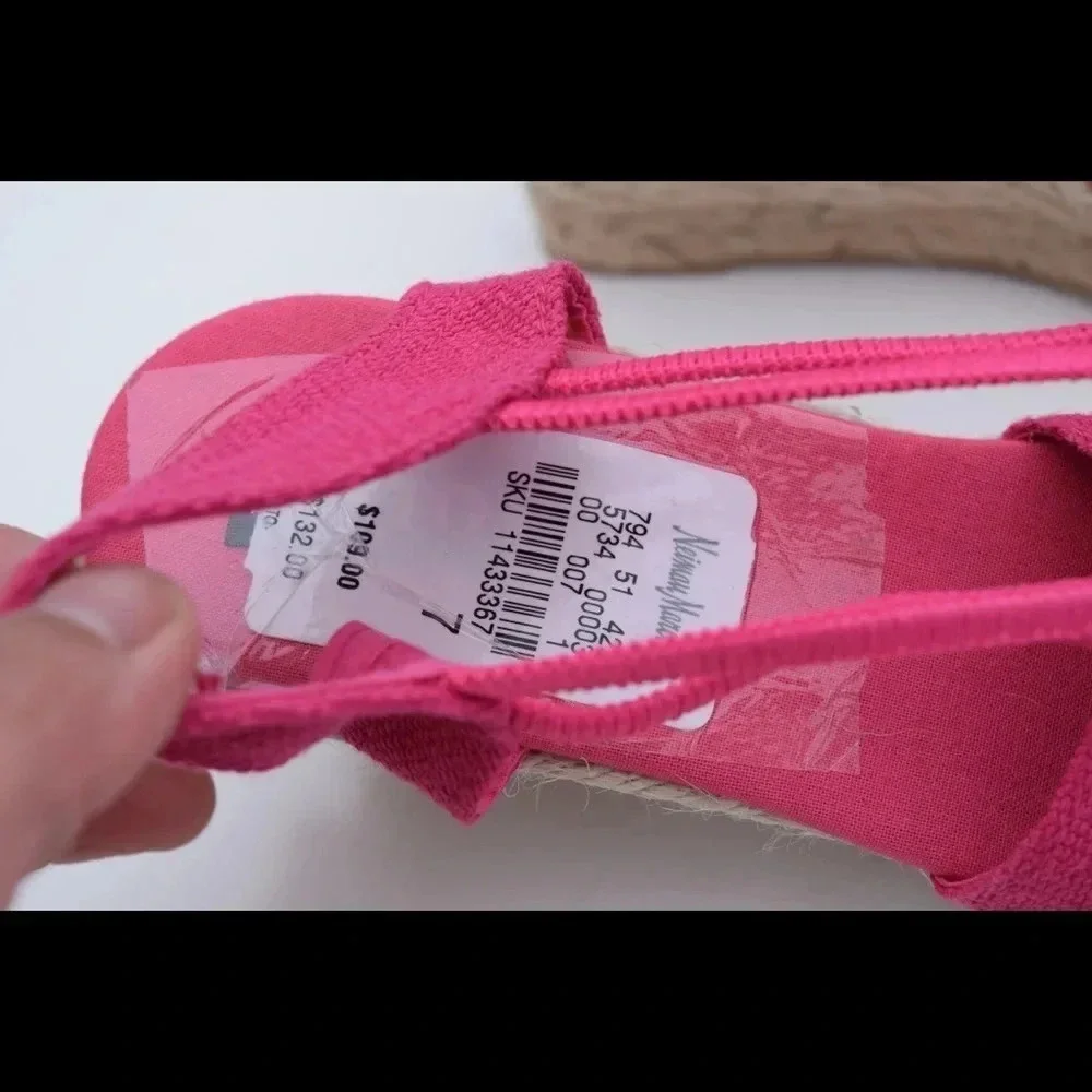 NWT Sesto Meucci Espradille wedge